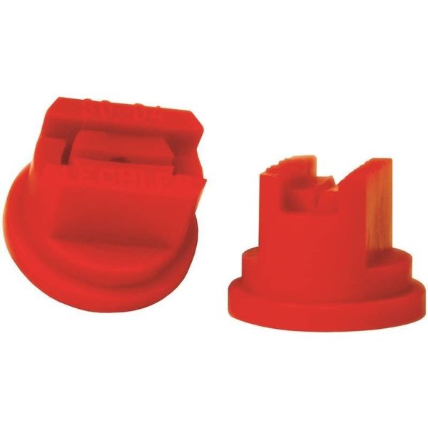 Green Leaf Nozzle Flat Spray Stand 80Deg ST 80-04 6PK